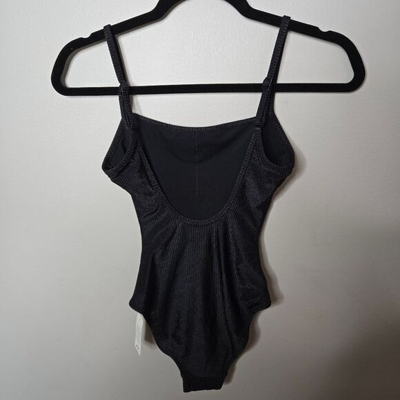 Aerie One Piece Full Coverage Black Swim XXS - Picture 3 of 6